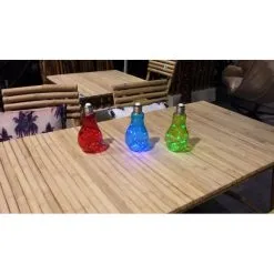 Sfeerlamp In Kleuren - Gloeilamp Met Ledslinger - Set Van 4 Stuks -Tuinbeelden winkel sfeerlamp in kleuren gloeilamp met ledslinger 1505760626 2 600