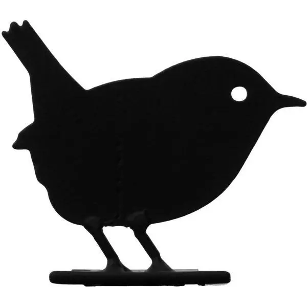 Silhouet Winterkoninkje 1 Silhouet Winterkoninkje