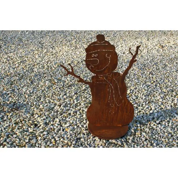 Sneeuwman Met Muts - Decoroest 2 Sneeuwman Met Muts - Decoroest - Afbeelding 2