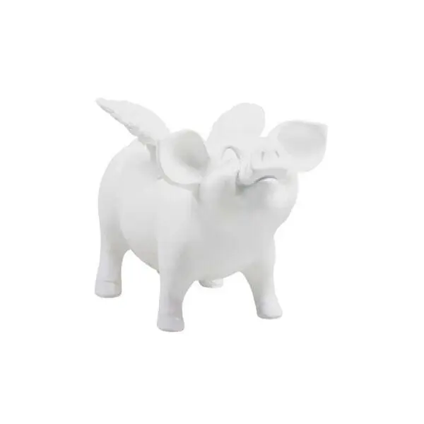 Stoobz Spaarvarken - Wit 1 Stoobz Spaarvarken - Wit