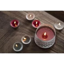 Spaas Theelicht Katoenbloesem - 4,5 Uren - Set Van 30 Stuks -Tuinbeelden winkel theelicht katoenbloesem 45 u 1664882580 1 600