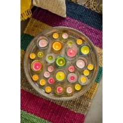 Spaas Theelicht Maxi Zuiderse Citrus - 10 Uren - Set Van 12 Stuks -Tuinbeelden winkel theelicht zuiderse citrus 10u 1664877639 3 600