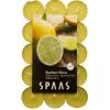 Spaas Theelicht Zuiderse Citrus - 4,5 Uren - Set Van 30 Stuks