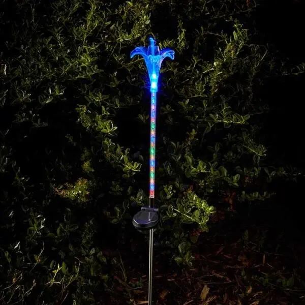 Fleurige Tuinlelie Op Zonne-energie 1 Fleurige Tuinlelie Op Zonne-energie