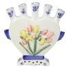 Tulpenvaas Hart Kleurrijke Tulpen