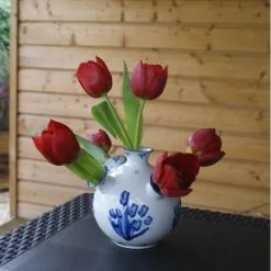 Tulpenvaas In Porselein -Tuinbeelden winkel tulpenvaas porselein 1522836434 2 600