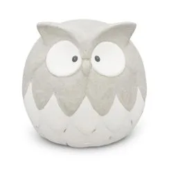 Uil Keramiek Wit - 15 × 14 × 15 Cm