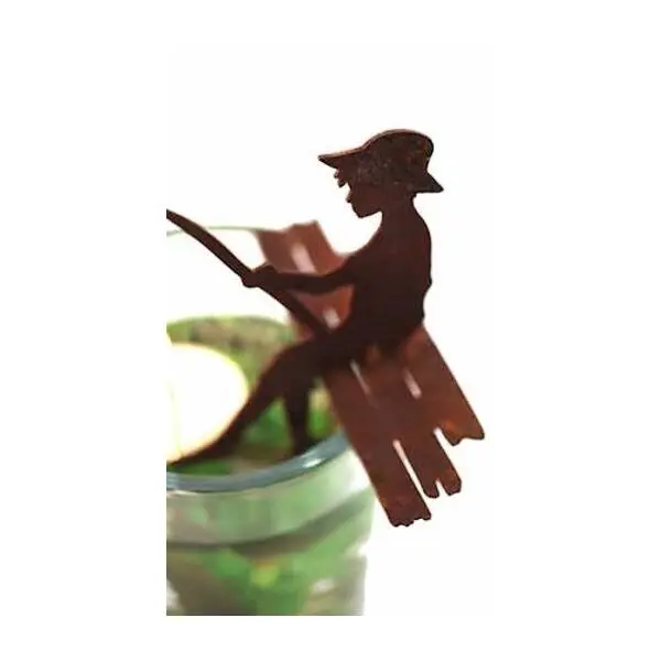 Visser Zittend Op Steiger - Decoroest 2 Visser Zittend Op Steiger - Decoroest - Afbeelding 2