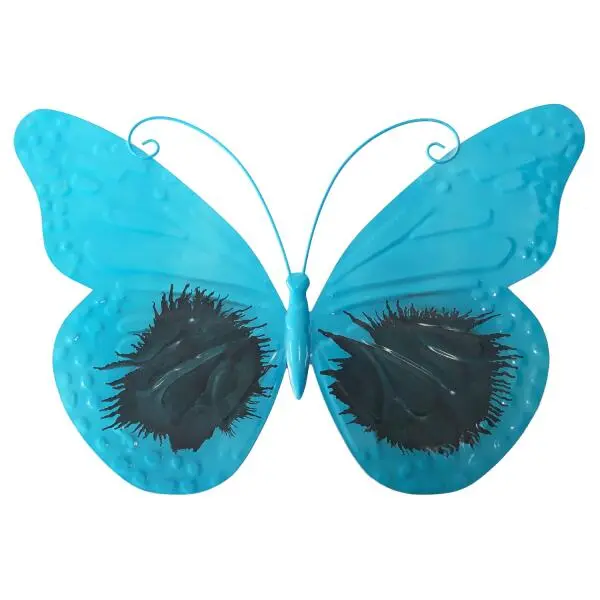 Vlinder Muurdecoratie - Metaal 54 × 36 Cm 1 Vlinder Muurdecoratie - Metaal 54 × 36 Cm