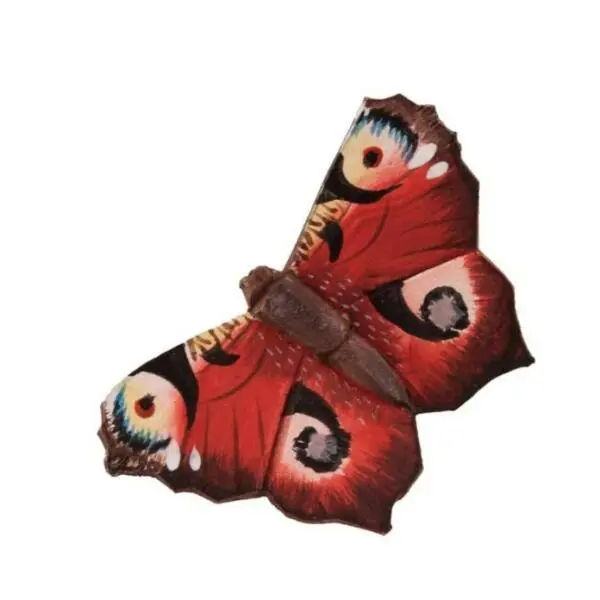 Vlindermagneet Dagpauwoog 2 Vlindermagneet Dagpauwoog - Afbeelding 2