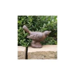ESSCHERT DESIGN Vogel Gietijzer Op Voet -Tuinbeelden winkel vogel gietijzer op voet 1484053386 3 600