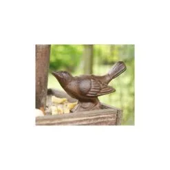 ESSCHERT DESIGN Vogel Gietijzer Op Voet -Tuinbeelden winkel vogel gietijzer op voet 1484053386 4 600
