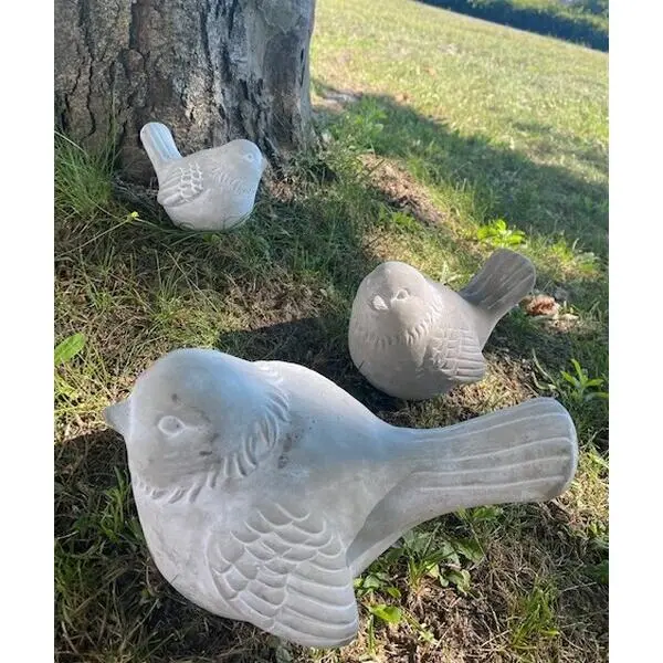 Vogel Uit Cement - 20 × 15 × 16 Cm 3 Vogel Uit Cement - 20 × 15 × 16 Cm - Afbeelding 3
