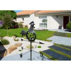 Windwijzer Haan Rocky Met Windspinner -Tuinbeelden winkel windwijzer haan maestro 1526585885 3 600