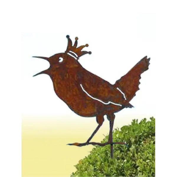 Winterkoning Tuinprikker - Decoroest 2 Winterkoning Tuinprikker - Decoroest - Afbeelding 2