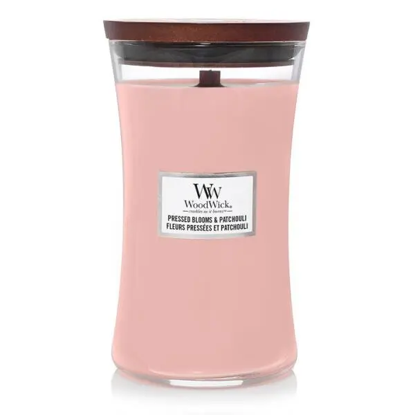 WoodWick Large Candle - Pressed Blooms & Patchouli 1 WoodWick Large Candle - Pressed Blooms & Patchouli
