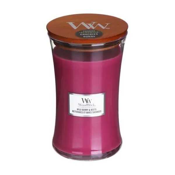WoodWick Large Candle - Wild Berry & Beets 1 WoodWick Large Candle - Wild Berry & Beets