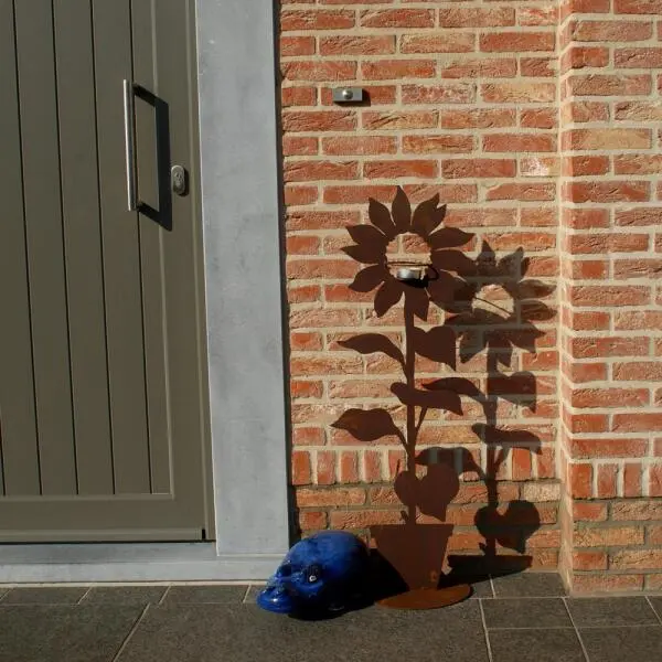 Zonnebloem In Pot - Decoroest 2 Zonnebloem In Pot - Decoroest - Afbeelding 2